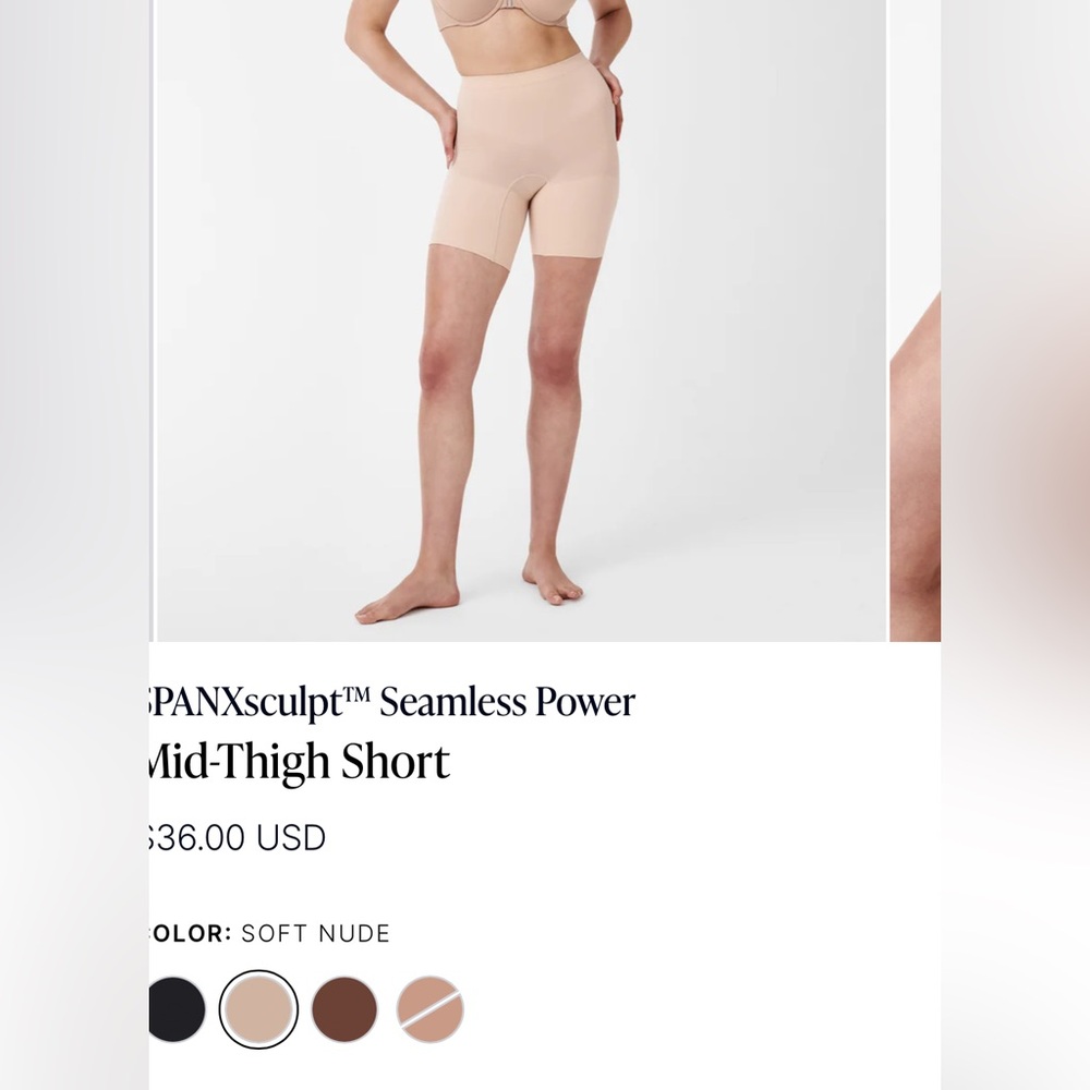 Spanxsculpt shorts